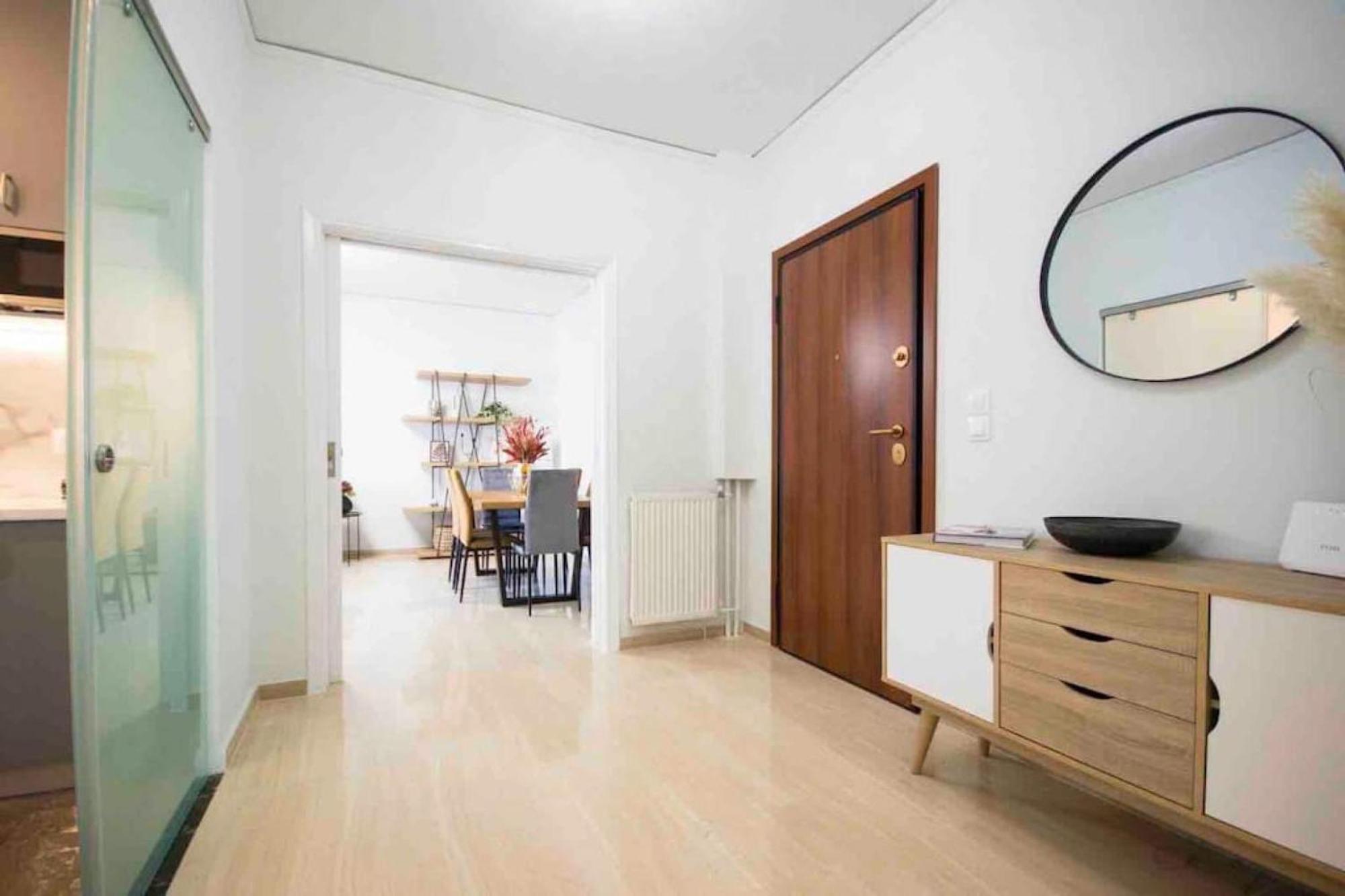 Alkuoni Lux Flat At Pfaliro Atenas Exterior foto