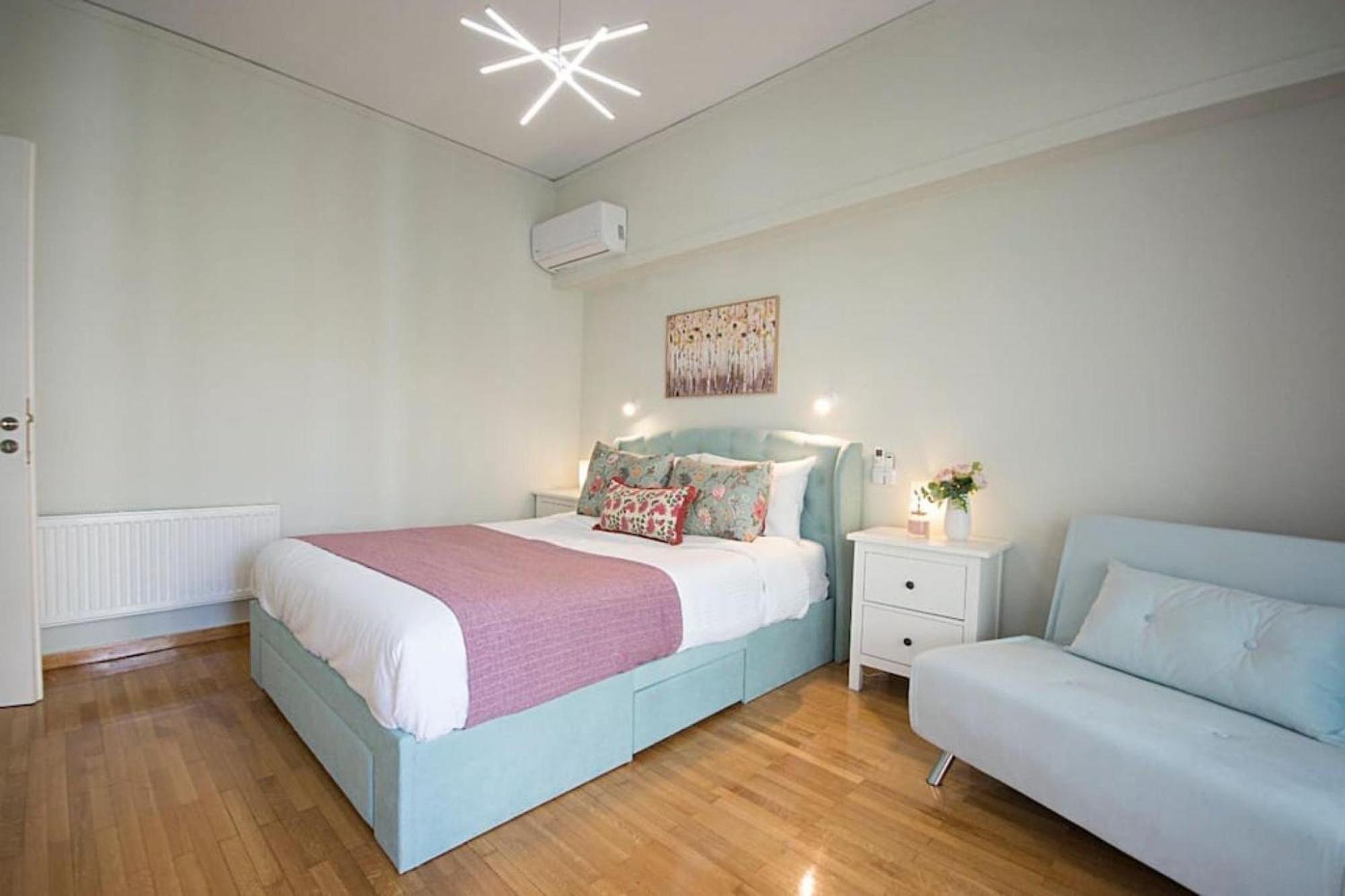 Alkuoni Lux Flat At Pfaliro Atenas Exterior foto